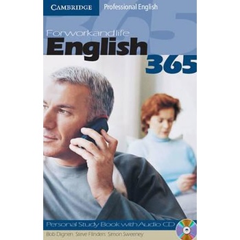 English 365 Personal Study Book 1 with audio CD Flinders Steve
