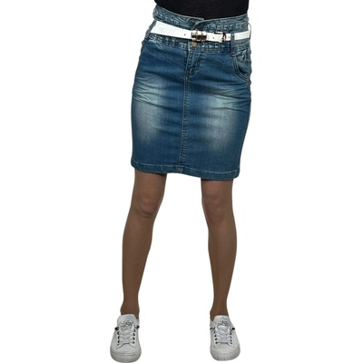 Fashion dámska sukňa 01 modrá