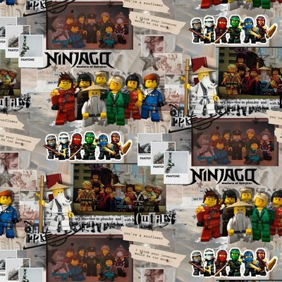 Teplákovina digital - Ninjago