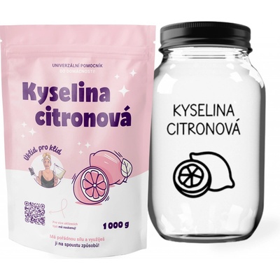 Úklid pro klid Kyselina citrónová 1 kg – Sleviste.cz