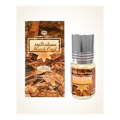 Al Rehab Musk Oud parfémovaný olej unisex 3 ml