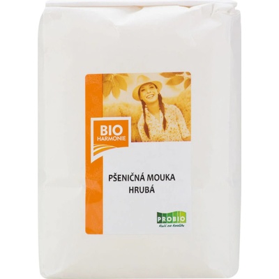 Bioharmonie Pšeničná mouka bílá hrubá Bio 1 kg
