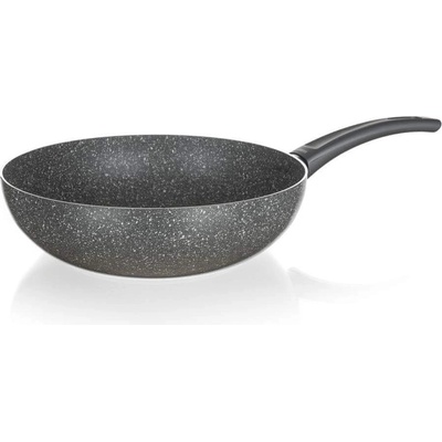 Banquet hliníková WOK se skl. poklicí GRANITE PR 28 x 8 cm