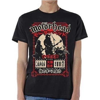 Motörhead tričko Loud in Osaka Black