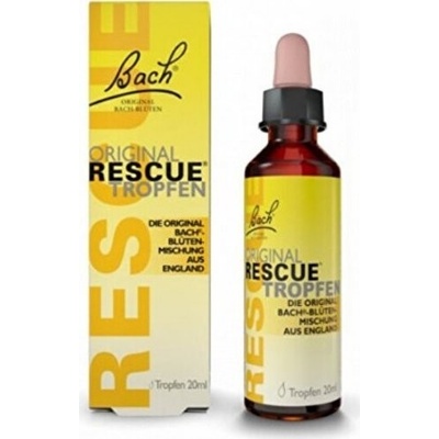 Bachovy květové esence Rescue Remedy krizové kapky s obs. alkoholu 20 ml