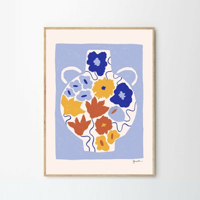 Moikka Plagát Flower Pot by Frankie Penwill 50x70