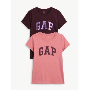 GAP Тениска с лого 2 бр. GAP GAP | Mnogotsveten | ЖЕНИ | XXS