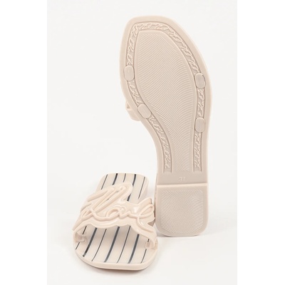 Karl Lagerfeld чехли с равна подметка дамски Jelly (KL80008C.V10)
