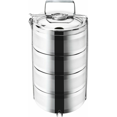 ORION Jídlonosič TERMO 4 x 1,1 l, pr. 16 cm, nerez