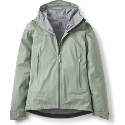 Rab Дамско водоустойчиво яке Rab Women's Firewall Light Jacket Waterproof jacket - Dark Fig Green - размер 44 (EU) (102-5152-0215)