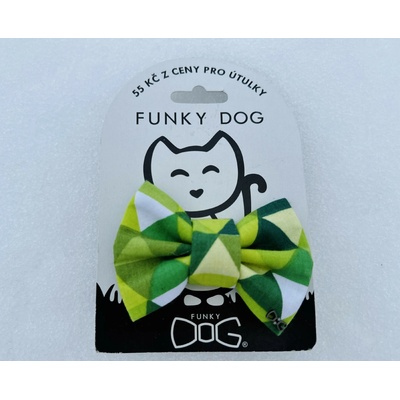 Funky dog Motýlik triangular