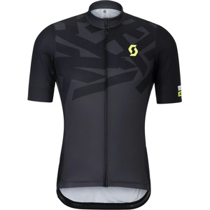 Scott Мъжка фланелка с къс ръкав за колоездене Scott Jersey Rc Endurance S/S Cycling jersey - Black - размер M (056-4073-0112)