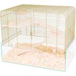 INTER-ZOO Pet Products Клетка за гризачи Aqualand II NATURAL - 59 x 38 x 47 cm