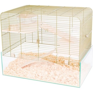 INTER-ZOO Pet Products Клетка за гризачи Aqualand II NATURAL - 59 x 38 x 47 cm