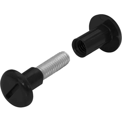 Walteco Spojovací šroub M6x30-40mm, černý, 4 ks , 60082 – Sleviste.cz