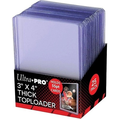 Ultra Pro Toploader Obaly 25 ks