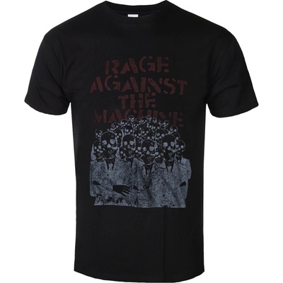 ROCK OFF мъжка тениска Rage against the machine - Crowd Маски - ROCK OFF - RATMTS17MB