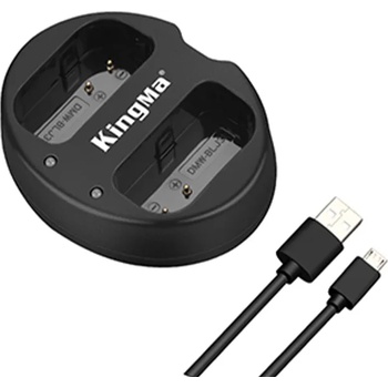 KingMa Двойно зарядно за батерия DMW-BLJ31 за за Panasonic DC- S1 S1R S1H