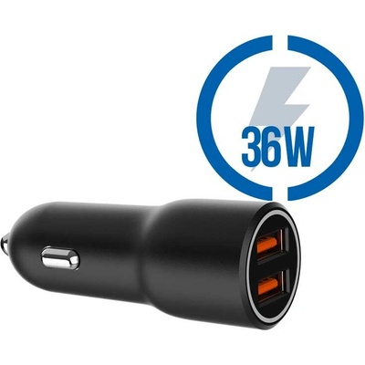 GEMBIRD Car Charger, Nabíjačka 2xUSB, 36W
