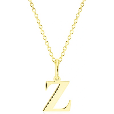 Gemmax Zlatý řetízek s písmenem „Z“ GUSYN-43421-36261