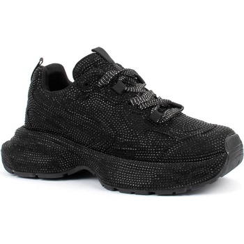 Дамски спортни обувки от еко кожа и текстил с камъни