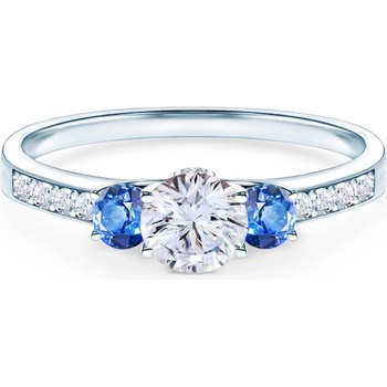 SAVICKI Годежен пръстен Dream: бяло злато, бял сапфир