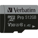 Verbatim MicroSDXC 512 GB 47046