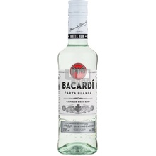 Bacardi Carta Blanca 37,5% 0,35 l (holá láhev)