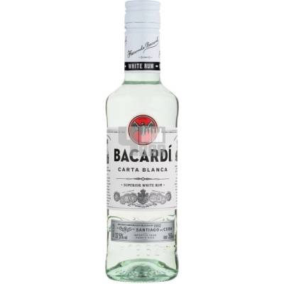 Bacardi Carta Blanca 37,5% 0,35 l (holá láhev)