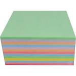  Цветно хартиено кубче залепено 86x86 mm 400 л (1902007-01) - officebox