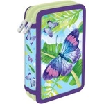 Spree Несесер двоен пълен Butterfly 20x13 см