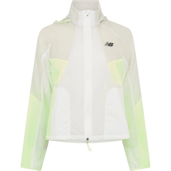 New Balance Яке New Balance NB RC Athletics Jacket - White/Grey/Grn