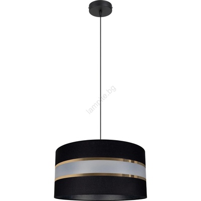 BELIS Полилей на въже CORAL 1xE27/60W/230V черна (BE0206)