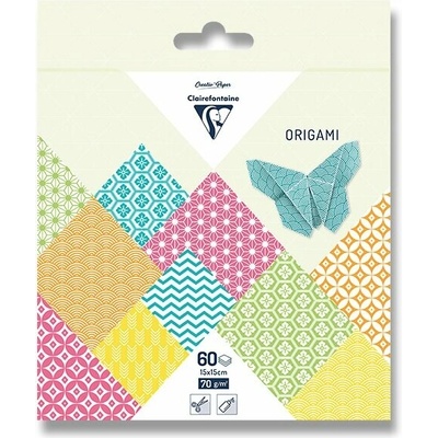 Clairefontaine Sada papírů Origami Summer 60 listů