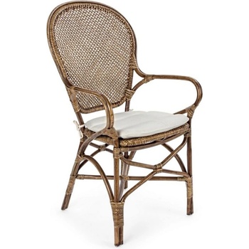 Bizzotto Edelina МЕДЕН СТОЛ С ПОДЛАКЪТНИЦИ И ВЪЗГЛАВНИЦА (0671439)