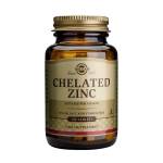Solgar Chelated Zinc 22 mg, 100 tablets