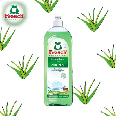 Frosch Препарат лосион за миене на съдове алое вера, 750 мл (12065/21)
