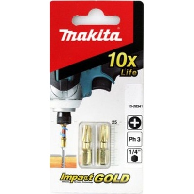 Makita torzní bit PH3, 25mm, 2 ks B 28341