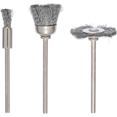 Bosch Accessories 3 dielny Sada mini štetcov 3 kusy. Sada mini štetcov 2609256554 1 ks