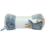 Mamas & Papas Мека играчка Mamas & Papas - Tummy Time Roll, Welcome to the world, Blue (7437MC101) - ozone