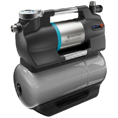 Хидрофорна система Gardena - 6300 SilentComfort, 1'', 1050W, 49 m, 6.3 m³/h, с Bluetooth (970646501)