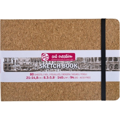 Talens Art Creation Sketchbook v pevnej väzbe korok 21 x 14,8