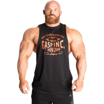 Gasp Original cut out tank čierno-oranžové