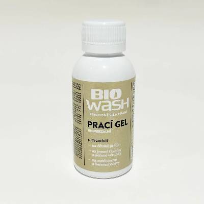 BioWash univerzálny prací gél 100 ml levanduľa