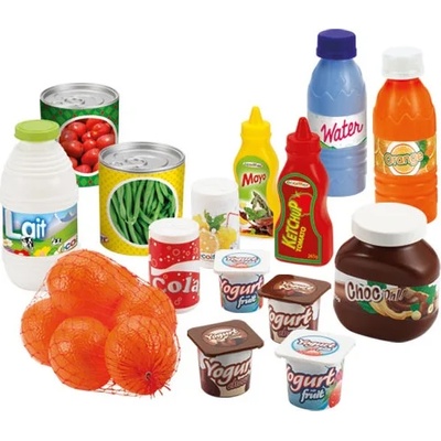 Ecoiffier Игрален комплект Ecoiffier - Хранителни продукти, 20 части (7600002644)