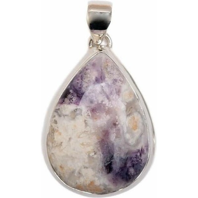 Nefertitis Opál Violet flame přívěsek stříbro P279 NF63853