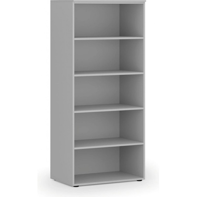 Primo Kancelársky regál GRAY, 1781 x 800 x 500 mm, sivá