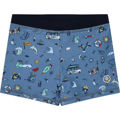 Color Kids Детски бански слипове Color Kids Kid's Swim Trunks AOP Swim brief - River Blue - размер 98 (EU) (750-2565-0412)