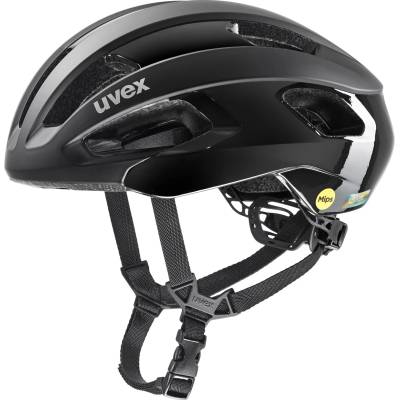 uvex Каска за шосейно колоездене Uvex Rise Pro MIPS Bike helmet - Black Matt - размер 56-59 cm (851-1581-0312)