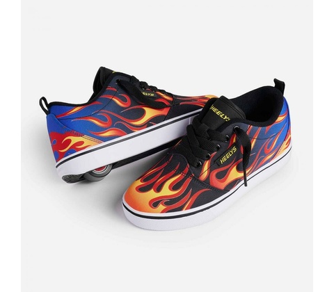 Heelys - Pro 20 Prints - Black/Blue/Red/Yellow - koloboty Velikost boty: 34